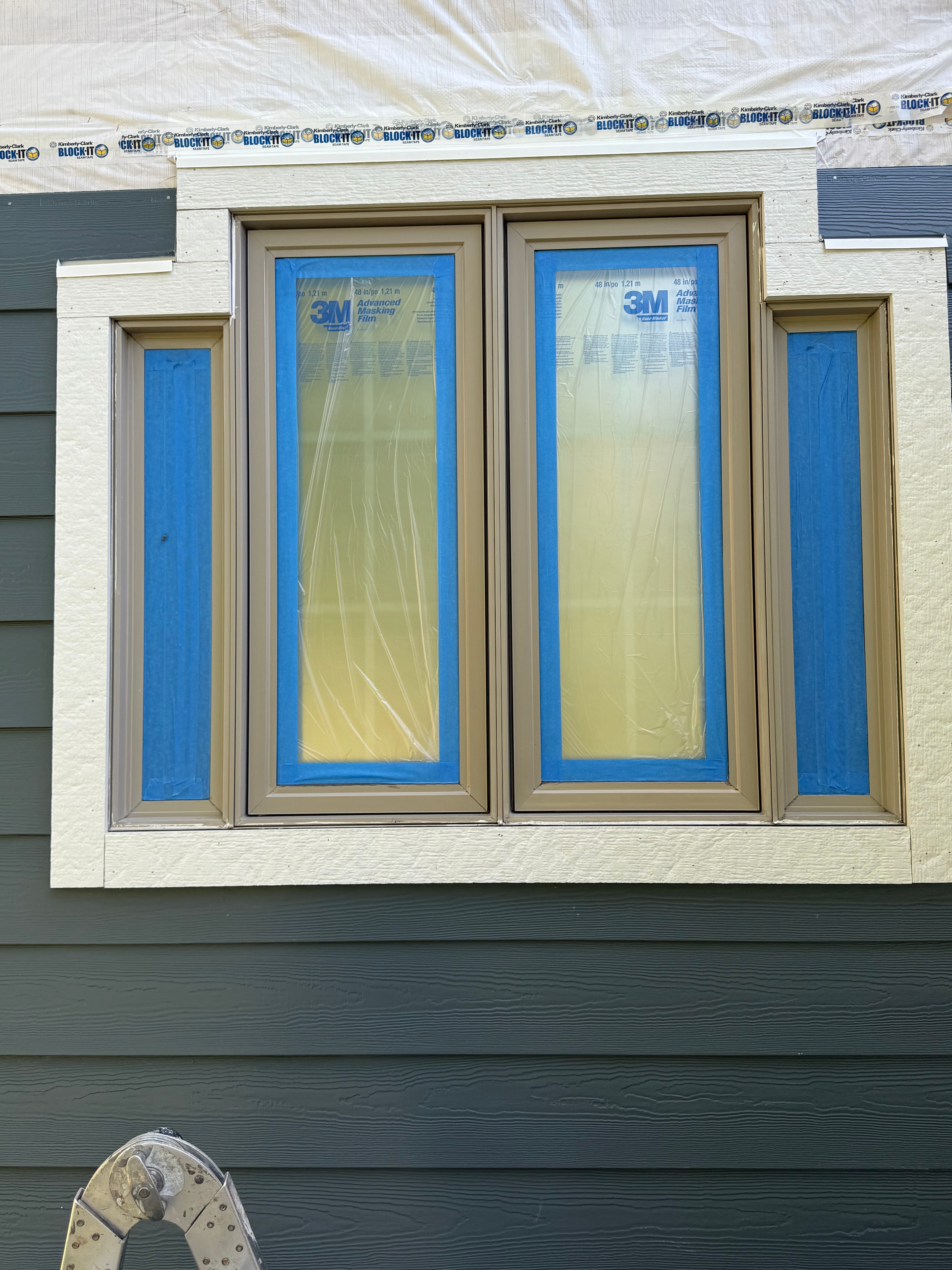 Exterior Window Prep