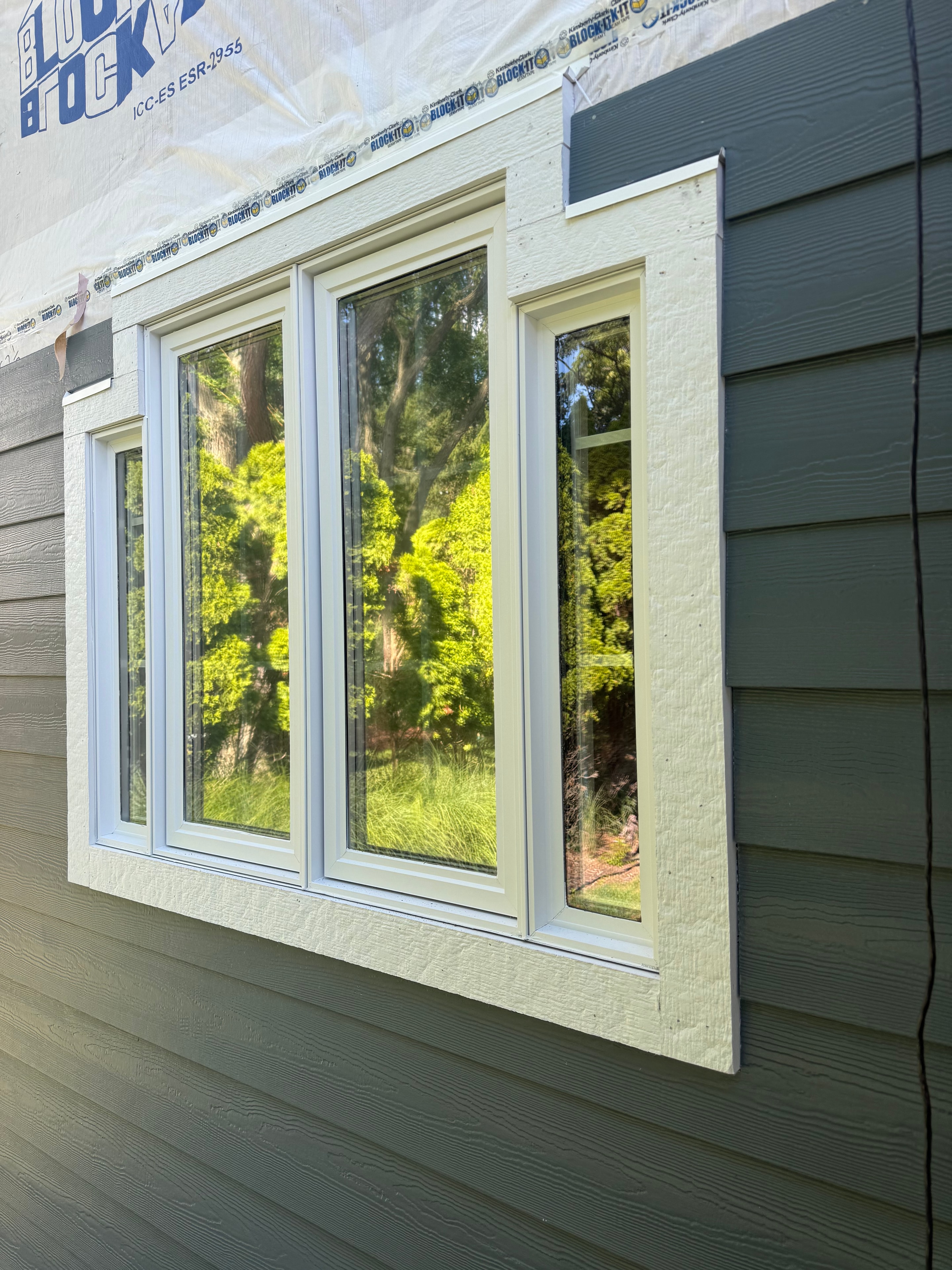 Exterior Window Finish